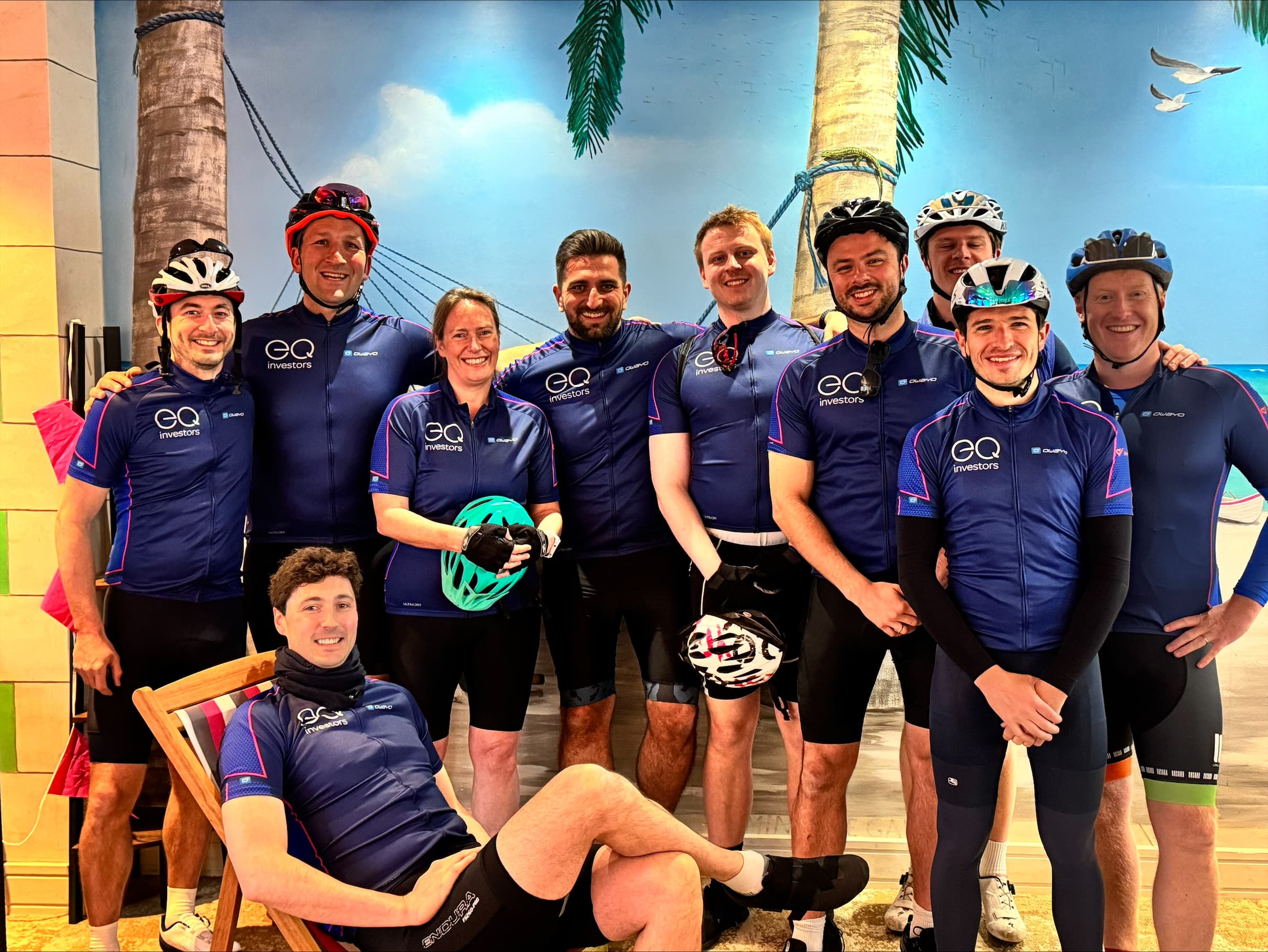 EQ team gears up for 100km charity cycle ride