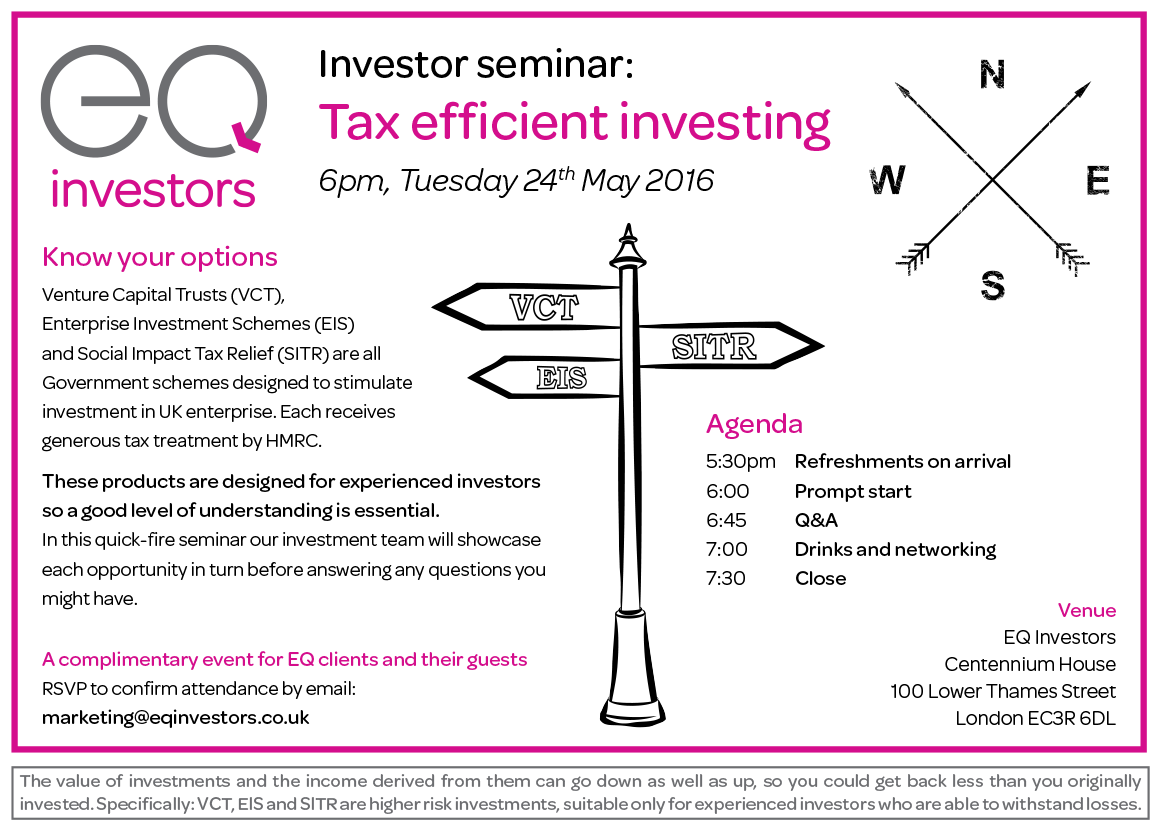 What is a tax efficient investment