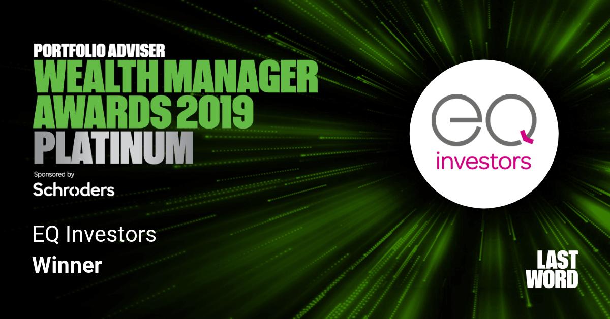 EQ Investors collects ESG innovator award EQ Investors